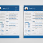 Clean Blue Resume