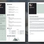 Flat Resume Template