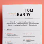 Clean Colorful Resume