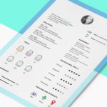 Clean Icons and CV Template