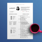 Minimalist Timeline CV