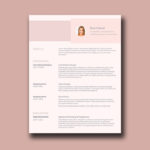 Pink Resume Template