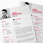 Red Style Resume