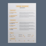 Simple Clean CV Template