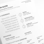 Simple Typographic Resume