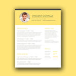 Trendy CV Template