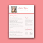 Woman Resume Template