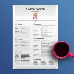 Basic White Resume