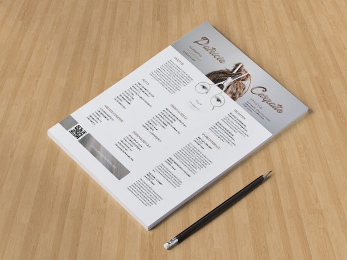 Free Hair Stylist Resume Template in PSD File Format