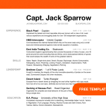 Jack Sparrow Resume