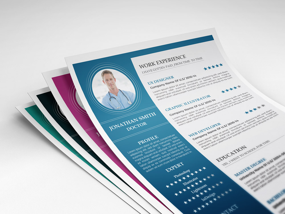 Free Resume Template for Health Related Jobs