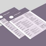 Purple CV Template