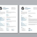 Simple Illustrator Resume