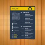 Timeline Vector Resume