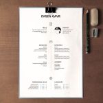 Laconique CV Template