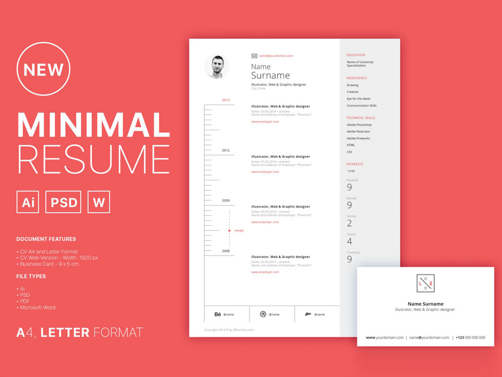 Clean Minimal Curriculum Vitae