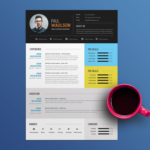 Elegant PSD Resume