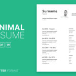 Minimal Curriculum Vitae Set