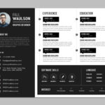 Creative Horizontal Resume