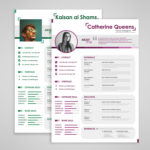 Couple Resume Template