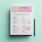 Modern Pink Resume