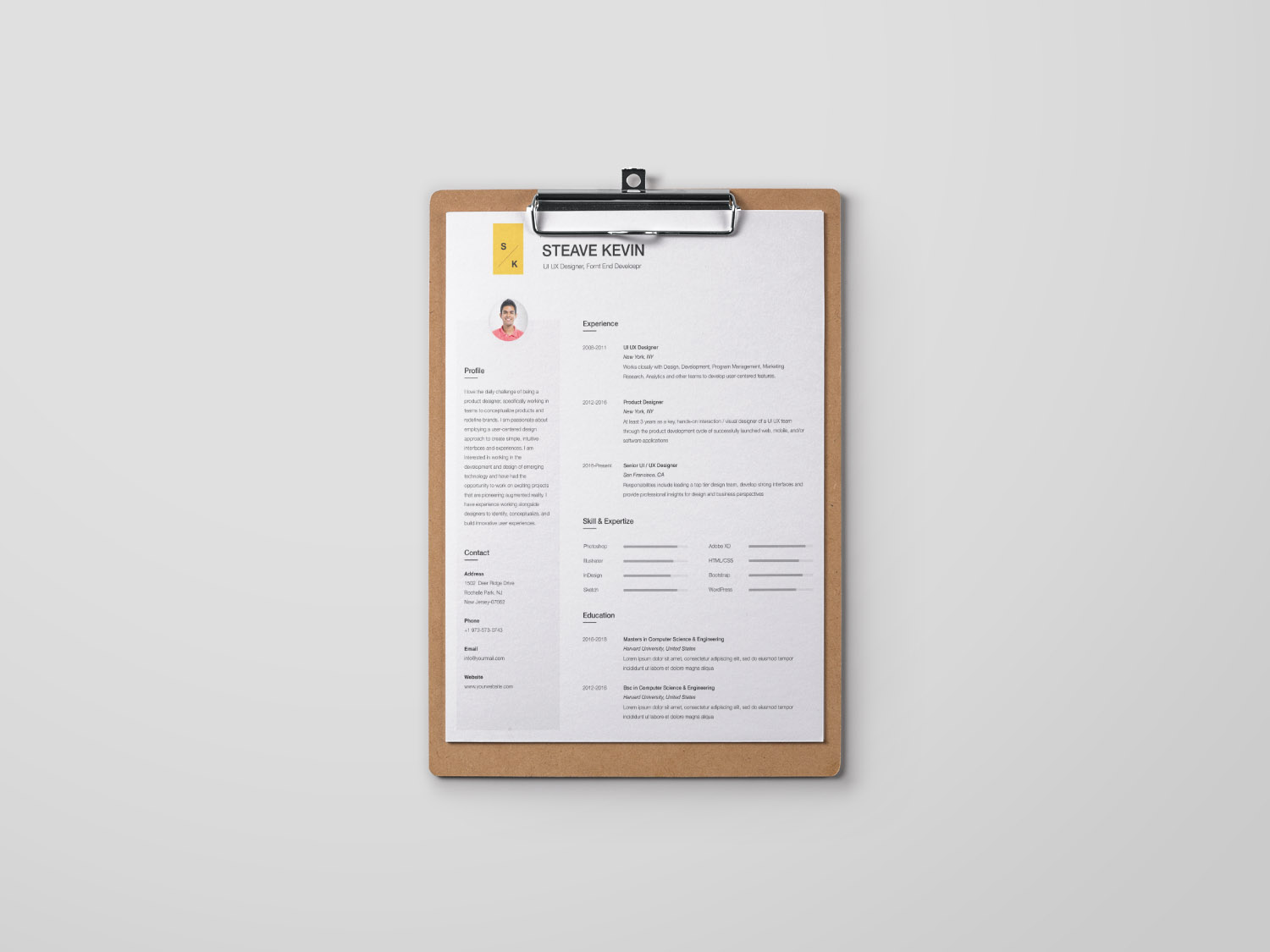 Illustrator Cv Template Printable At A Glance