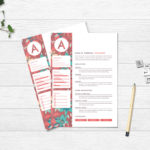 Pretty Floral Resume