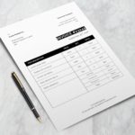 Formal Invoice Template