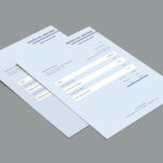 Blue Invoice Template