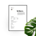 Minimal Resume Template