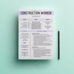 Construction Worker Resume