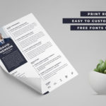 Modern PSD Resume Template