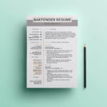 Bartender Resume