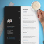 Vertical CV/Resume Template