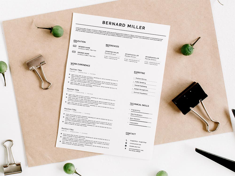 Free General Google Docs Resume Template