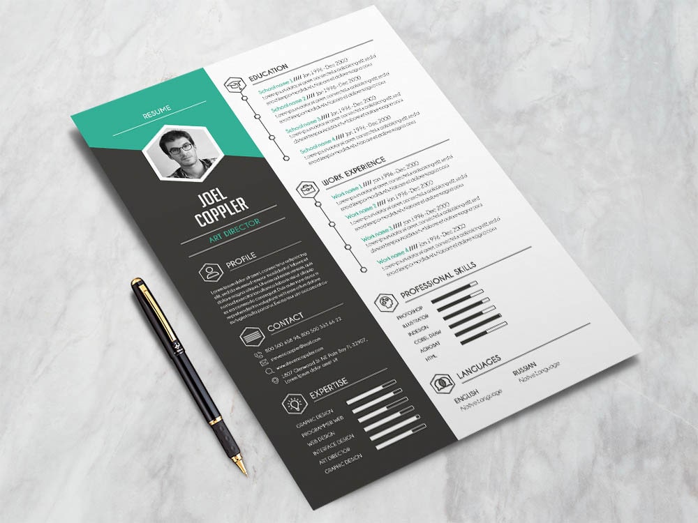 Free Modern General Resume Template