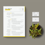 Resume with Cover Letter and Business Card