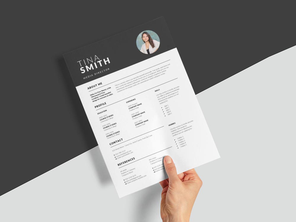 Free Media Director Resume Template with Professional Look