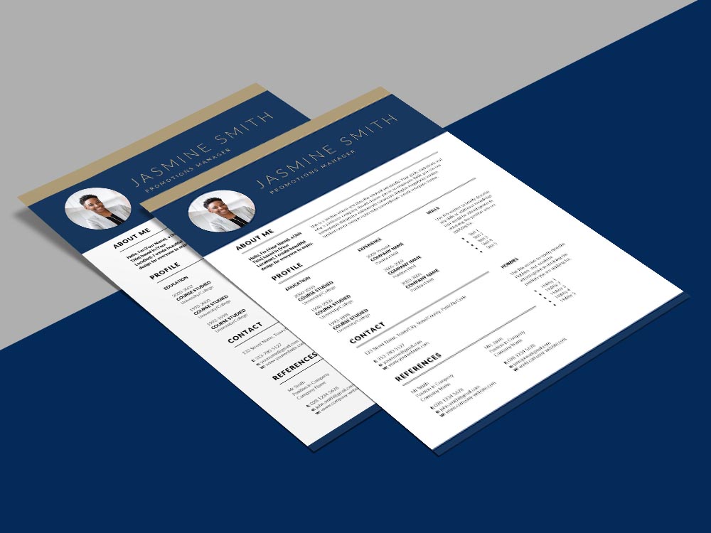 Free Promotions Manager Resume Template with Professional Look