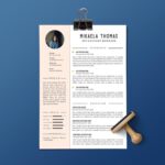 Simple Corel Draw Resume