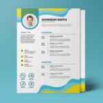 Beautiful A4 Resume Template