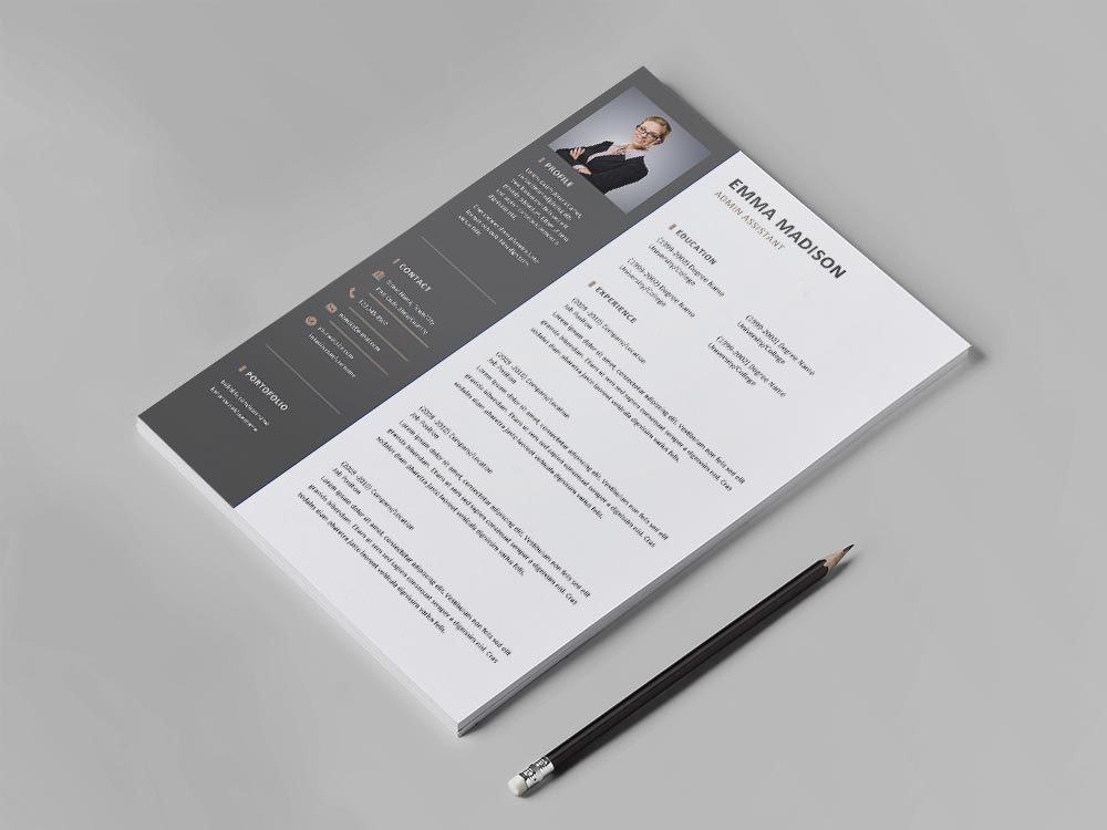 Free Admin Assistant Resume Template