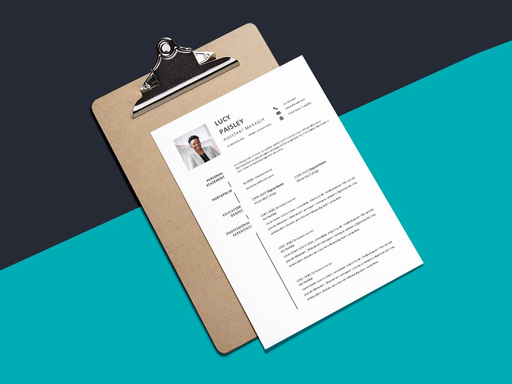 Free Assistant Manager Resume Template