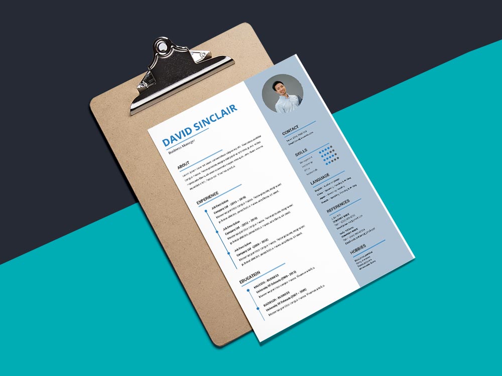 Free Business Manager Curriculum Vitae Template