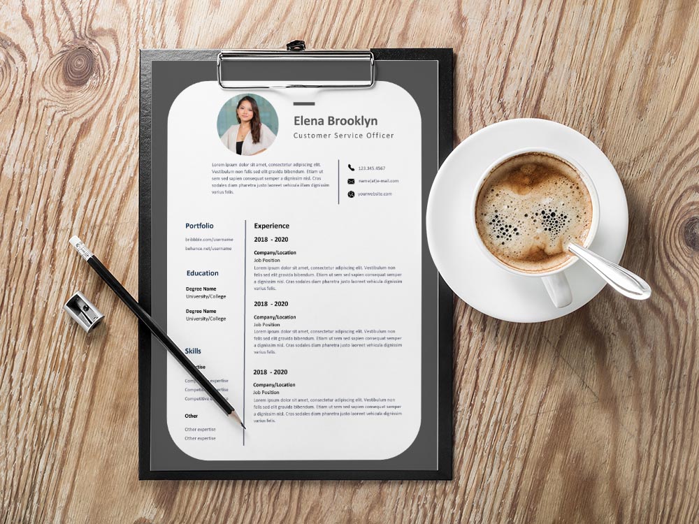 Free Customer Service Officer Resume Template