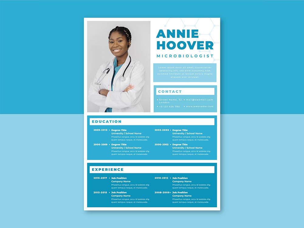 Free Microbiologist Resume Template