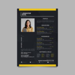 Modern Black Resume