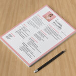 Pink Fashion Resume