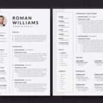 Three Pages Resume Template