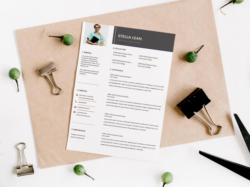 Free Critical Care Nurse Resume Template